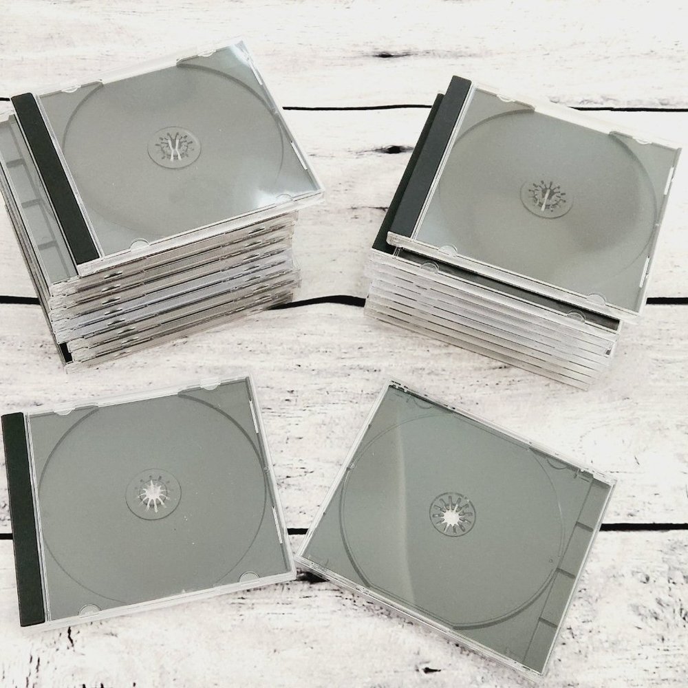 Lot of 20 Jewel Cd Cases New Music Holder